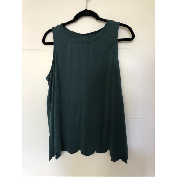 Anthropologie Tops - Teal Anthropologie Tank Top